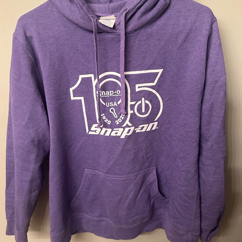Snap-on Purple Hoodie